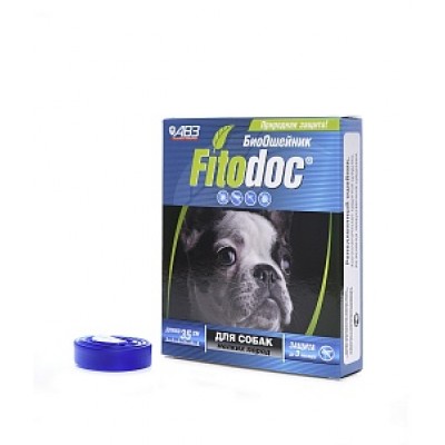 Fitodoc Био ошейник репеллентный для собак мелких пород  35 см.