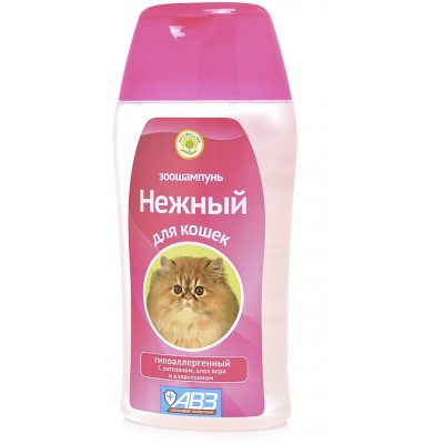 Шампунь Нежный гипоаллергенный с хитозаном и аллантоином для кошек 180 мл.