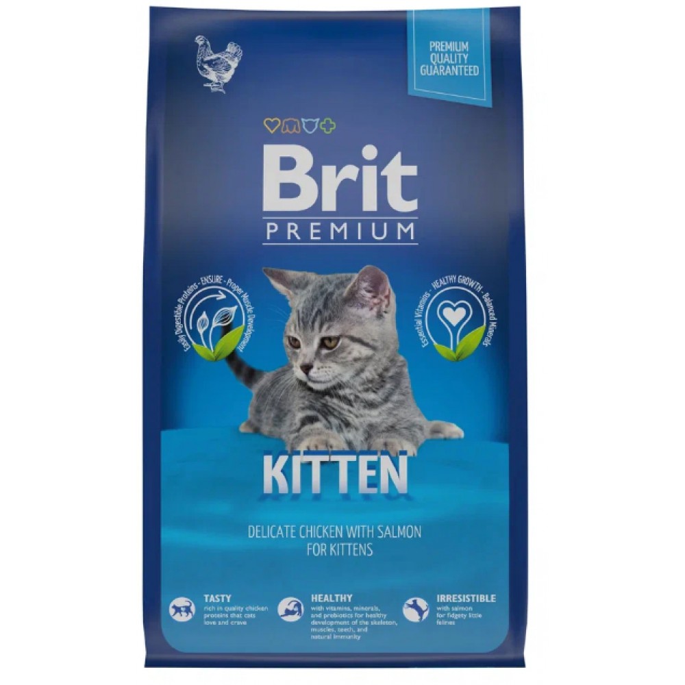 Брит для котят. Brit nature Premium Kitten. Корм для кошек Brit Premium с курицей 800 г. Корм для кошек Brit Premium с лососем 800 г.