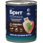 Brit Premium by Nature Консервы для взрослых собак всех пород с индейкой и уткой 850 гр.