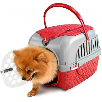 Bama Pet переноска KENNEL TOUR 52х33х34h см до 7 кг, красная