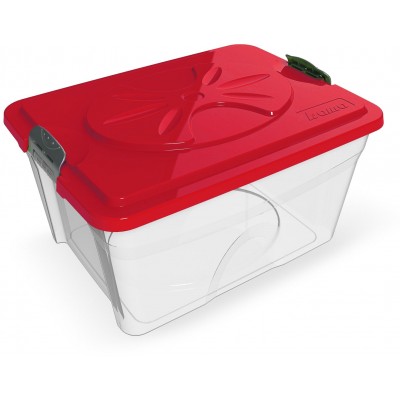 Bama Pet контейнер для хранения корма SIM BOX 18л 40x30x22h см, прозрачный