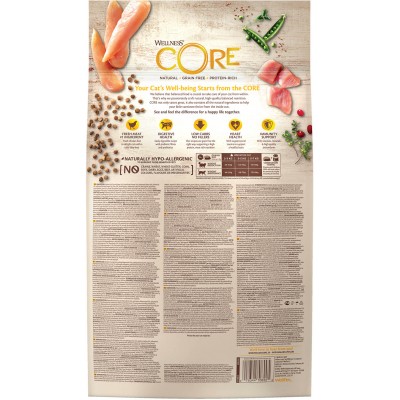 CORE Сухой корм для стерилизованных кошек и кастрированных котов из курицы с индейкой 4 кг.
