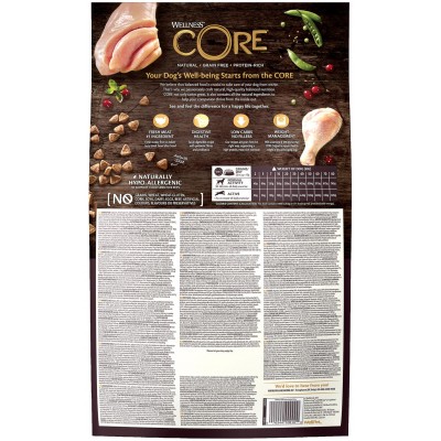 CORE Сухой корм для пожилых собак всех пород из индейки с курицей 10 кг.