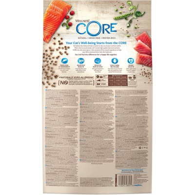 CORE Сухой корм для взрослых кошек из лосося с тунцом 4 кг.