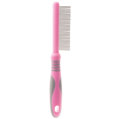 DeLIGHT ROSE Расческа c вращающимися длинными зубьями 37 зубьев