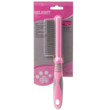 DeLIGHT ROSE Расческа c вращающимися длинными зубьями 37 зубьев