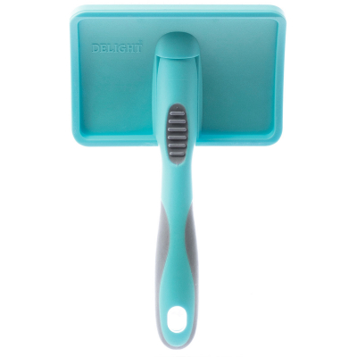 DeLIGHT AQUA Пуходерка пластик с каплей большая