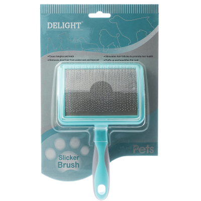 DeLIGHT AQUA Пуходерка пластик с каплей большая