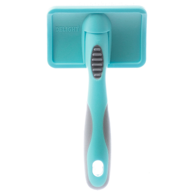 DeLIGHT AQUA Пуходерка пластик с каплей малая