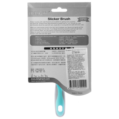 DeLIGHT AQUA Пуходерка пластик с каплей малая