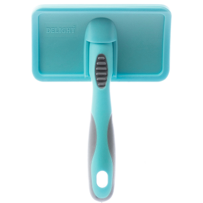 DeLIGHT AQUA Пуходерка пластик мягкий корд средняя