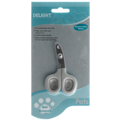 DeLIGHT AQUA Когтерез-ножницы малый прямой