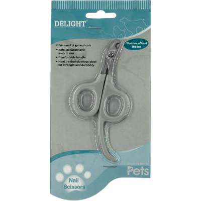 DeLIGHT AQUA Когтерез-ножницы малый с упором