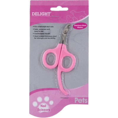 DeLIGHT ROSE Когтерез-ножницы малый с упором