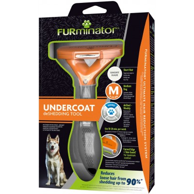 FURminator Фурминатор M для средних собак с короткой шерстью