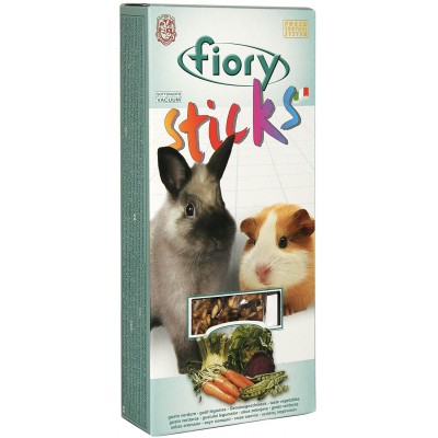 Fiory палочки для кроликов и морских свинок Sticks с овощами 2х50 гр.
