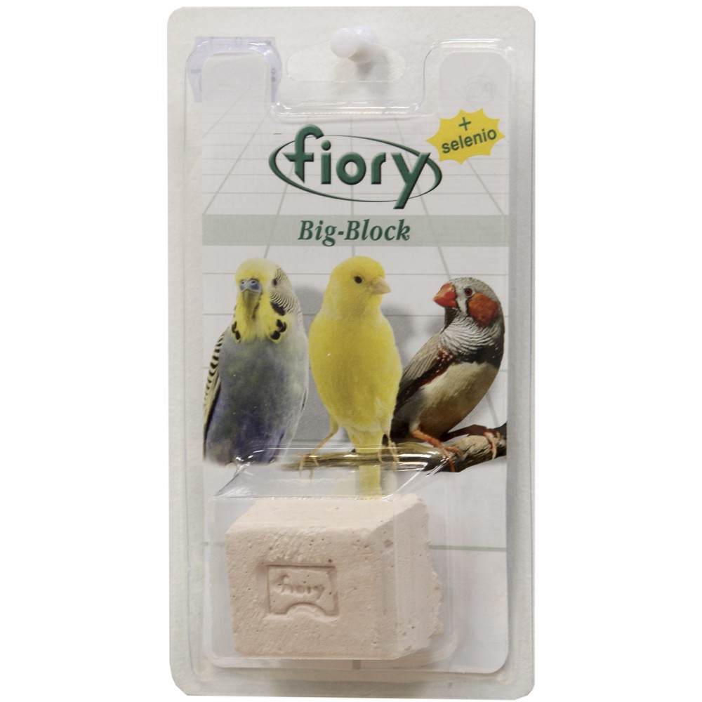  Fiory био-камень для птиц Big-Block с селеном 100 гр.