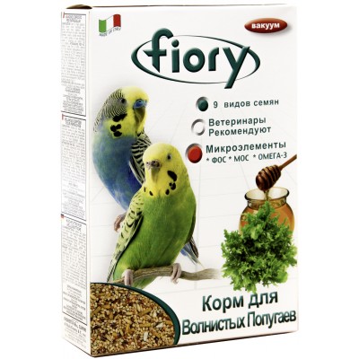 Fiory корм для волнистых попугаев Pappagallini 400 гр.
