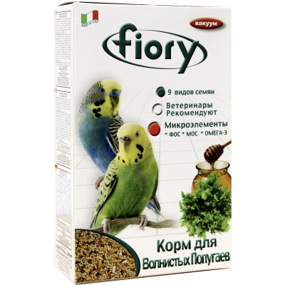 Fiory корм для волнистых попугаев Pappagallini 1 кг.