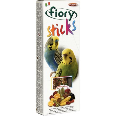Fiory палочки для попугаев Sticks с фруктами 2х30 гр.