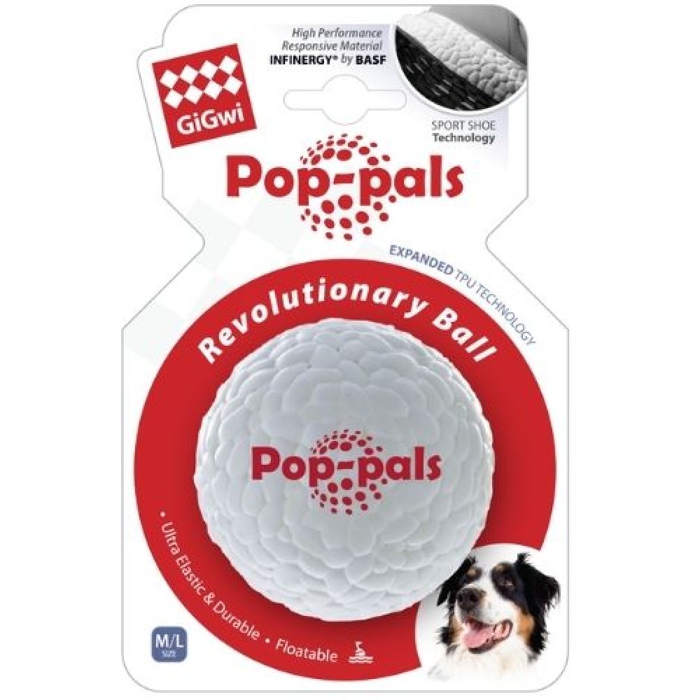 Gigwi Pop Pals Игрушка для собак "Мяч" 7 см.
