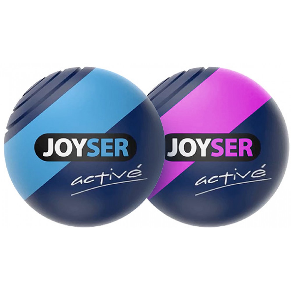 2 актив. Игрушка JOYSER Active для собак мяч резиновый с пищалкой зеленый m 6,3см /7001j/. Джойсер игрушки для собак. JOYSER игрушка для собак. Игрушка для собак JOYSER Active резиновый мяч регби с пищалкой m синий, 15 см.