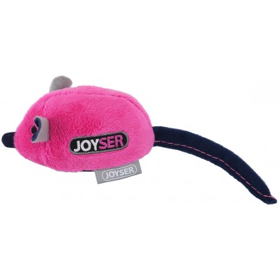 Joyser Cat Motion Игрушка для кошек "Мышка со звуковым чипом" розовая 16 см.