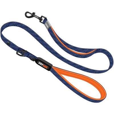 Joyser Walk Base Leash M Поводок для собак синий с оранжевым