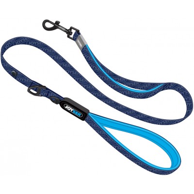  Joyser Walk Base Leash L Поводок для собак синий с голубым