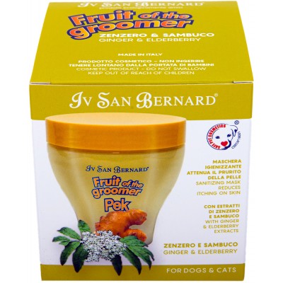 Iv San Bernard Fruit of the Grommer Ginger&Elderbery Восстанавливающая маска с противовоспалительным эффектом 250 мл.