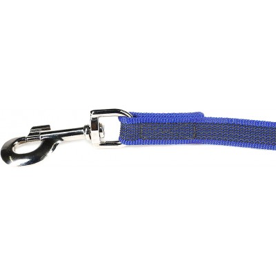 Julius-K9 поводок для собак Color & Gray Super-grip 2/300см, с ручкой, до 50 кг, сине-серый