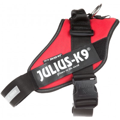 Julius-K9 шлейка для собак IDC®-Powerharness 1 (63-85см/ 23-30кг), красный