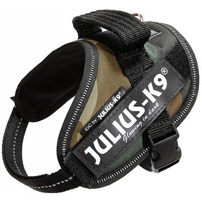 Julius-K9 шлейка для собак IDC®-Powerharness Mini-Mini (40-53см/ 4-7кг), камуфляж