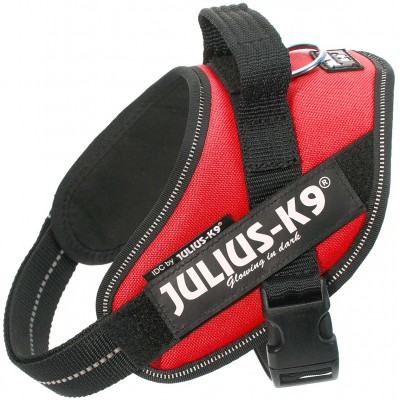 Julius-K9 шлейка для собак IDC®-Powerharness Mini-Mini (40-53см/ 4-7кг), красный