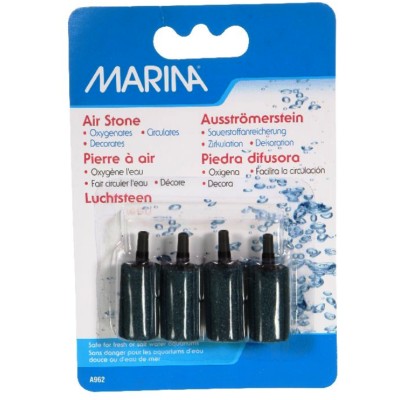 Marina Распылитель камень цилиндрический черный 4 шт 2.84 см