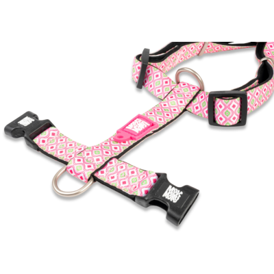 Max & Molly Н-образная шлейка Ретро розовый L