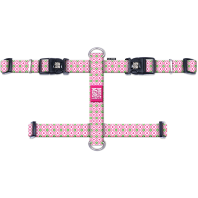 Max & Molly Н-образная шлейка Ретро розовый M