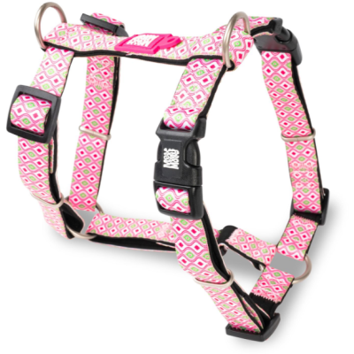 Max & Molly Н-образная шлейка Ретро розовый L