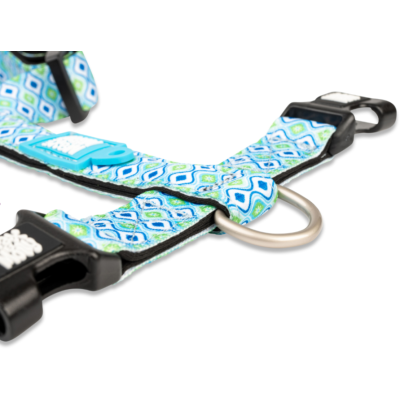 Max & Molly Н-образная шлейка Ретро голубой S