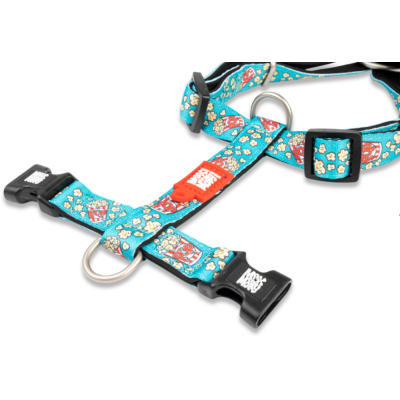 Max & Molly Н-образная шлейка Попкорн S