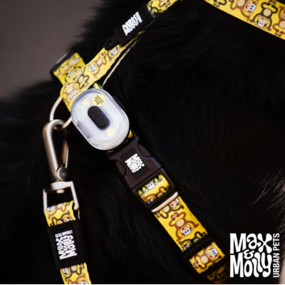 Max & Molly Н-образная шлейка Обезьянки M