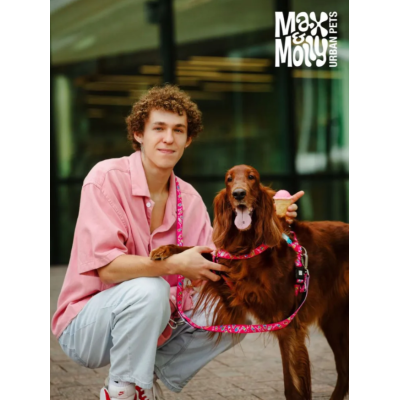 Max & Molly Н-образная шлейка Клубничные мечты XS