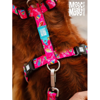 Max & Molly Н-образная шлейка Клубничные мечты XS