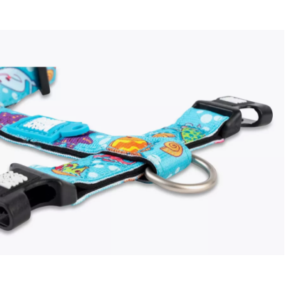 Max & Molly Н-образная шлейка Голубой океан M