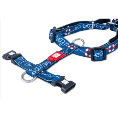 Max & Molly Н-образная шлейка Моряк S