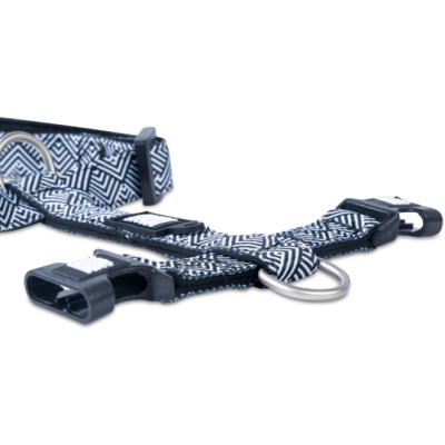 Max & Molly Н-образная шлейка Миконос черный L