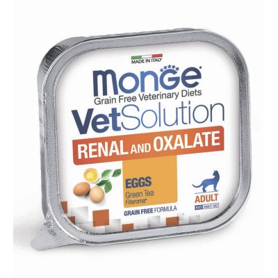 Monge VetSolution Cat Renal and Oxalate Диетический корм для кошек при ХПН и профилактике образования оксалатов 100 гр