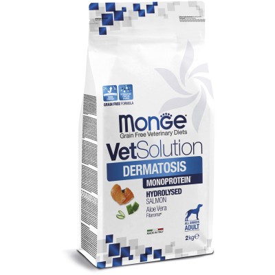 Monge VetSolution Dog Dermatosis Диетический корм для собак при заболеваниях кожи 2 кг