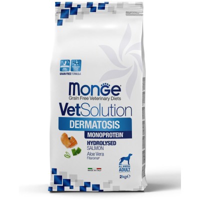 Monge VetSolution Dog Dermatosis Диетический корм для собак при заболеваниях кожи 2 кг